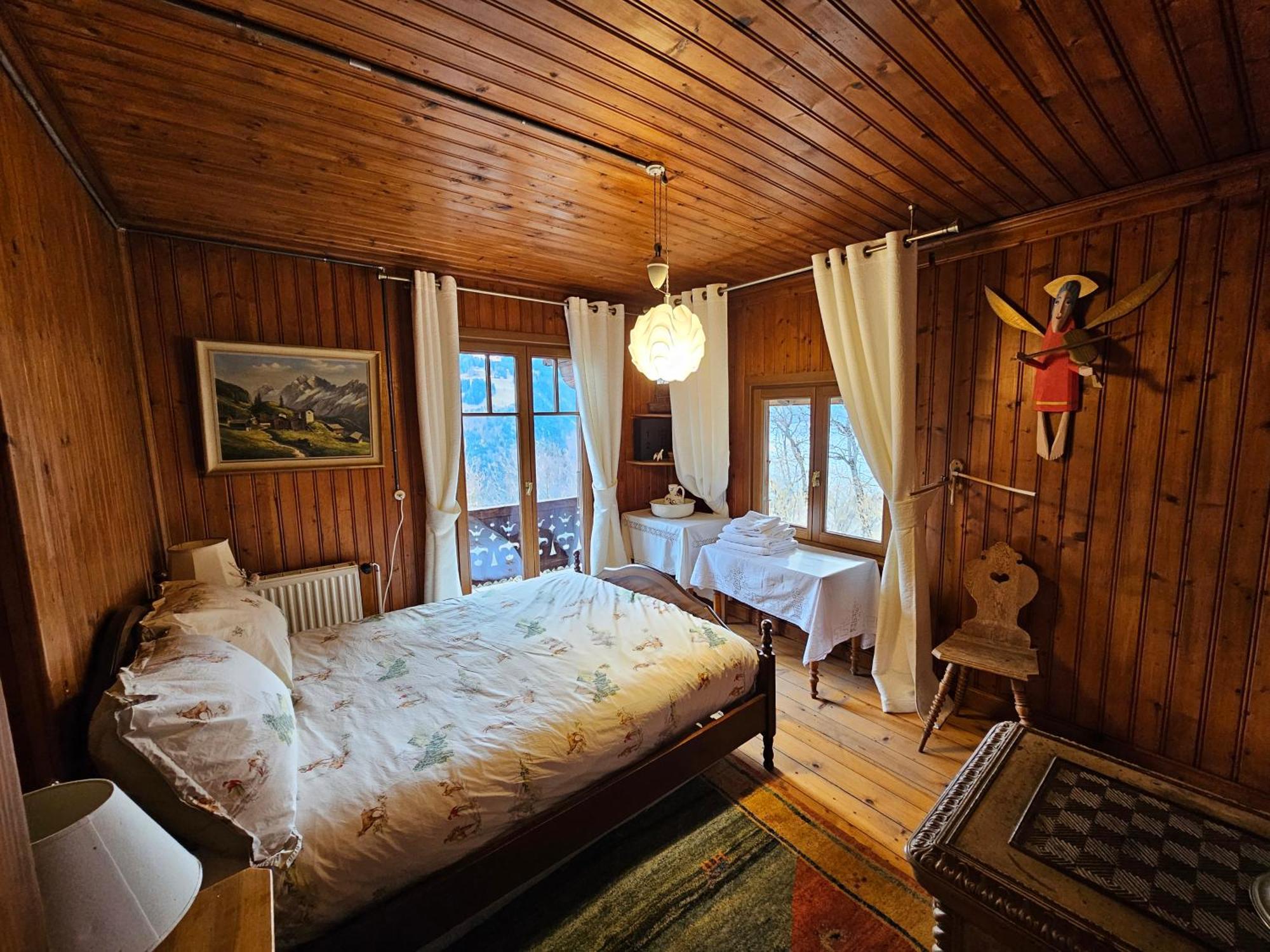 Magnifique Chalet Valerie 5 Chambres A Coucher & Vue Unique Gryon Exterior foto